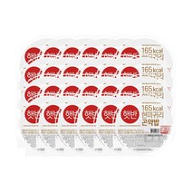 CJ 즉석밥 쌀밥 우리가족 햇반 현미귀리곤약밥 150g 24개 간편식 혼밥 자취템 캠핑음식 잡곡 영양밥, 192개