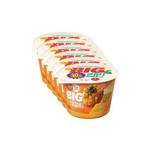 BIG 컵반 치즈닭갈비덮밥 313g x6입 친구선물, BIG 컵반 치즈닭갈비덮밥 313g x, 6입