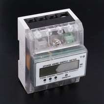소비 전력 측정기 분석기 계량기 상 선 에너지 미터 에너지 미터 레일 설치 디지털, 없음