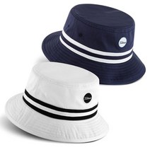 타이틀리스트 2023신상 MONTAUK 버킷 남성 골프모자, 화이트 블랙 ML