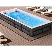 여름 풀빌라 대형 야외 수영장 스파 건축 제작 독채 제주도 펜션 조립 LA-000029844