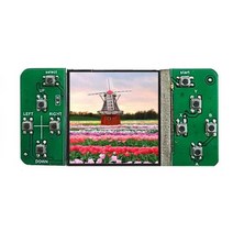 라즈베리 파이 피코 디스플레이 1.54 인치 LCD 240 × IPS 화면 키 게임패드 레이아웃, [01] Green154inch lcd, 01 Green-1.54inch lcd