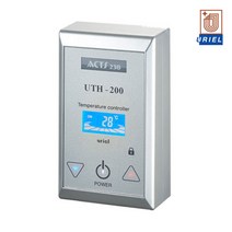 우리엘전자 전기온돌판넬 전기필름 난방필름 온도조절기 모음, 필름난방용조절기, UTH-200(실버)