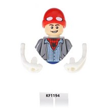 [레고공식] 장난감 빌딩 블록 미니 피규어 슈퍼 히어로 개미 배트맨 독 스파이더 맨 조립 액션 인형 벽돌 모델 퍼즐 남아용, [33] KF1194