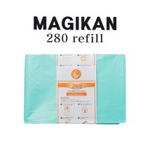 매직캔 리필 봉투 M280NS MJ280 MH280 M280A MW280 280 매직롤5롤 10롤, 5롤