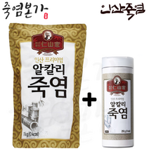 [인산죽염 건강간식 샘플 증정] 인산가 4회 알칼리죽염 분말 1kg+250g 죽염본가 인산죽염 /요리 양치 코세척 [정품 판매자 사업자번호: 660-58-00496]