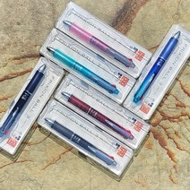 파이롯트 프릭션 지워지는 0.5mm 3색볼펜-메탈 150EFT GRG 그린, 1개, 색상