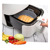 고등어구이 통삼겹살구이 내열용기 16cm 제빵원데이클래스 에어프라이어그릇 전자렌지그릇 실리콘오븐찜기, 16cm 그레이