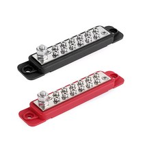 발통마켓 밧데리 대전류 전원분배기 12V-48V 250A 카라반 캡핑카 선박 보트 배터리, 컬러분배기(레드)