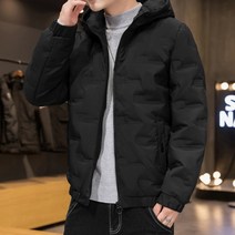라라티와이 슬림핏 겨울 입체적 패턴 아웃도어 라이프 점퍼