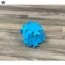 정사각형 퍼즐 준정다면체만들기 키트 나비 학교 행사 방과후 활동