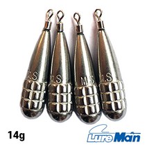 맥스센스 텅스텐 싱커 소용량14g, 14g
