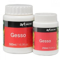 아트시크릿 젯소 500ml 젯소 아크릴물감 보조제 바탕 바닥칠물감, 단일상품(EWI6853)