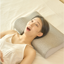 1초만에 꿀잠자요 목이 편안한 꿀타래 경추베개(1 000겹 레이어가 만드는 편안함 거북목 일자목 목디스크 베개추천), 꿀타래 경추베개 1개(한정수량 35% 보관백증정), 1개