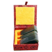 서예박사 요녕석 녹석 세트 8푼 2.4cm 두인 케이스 포함