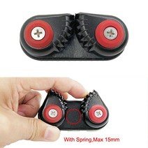 낚시 보트 카약 캠클리트 로잉 보트 페어리드 해양 로프 그리퍼 세일링 요트 카약 카누 딩기 액세서리, 한개옵션0