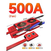 BMS 인산철 댈리 스마트 BMS 스마트 액티브 밸런서 4S Lifepo4 3S 8S 12S 16S 24S 12V 24V 36V 48V 30A 60A 80A 100A 150A 20, 06Lifepo 12S BT_17500A Fan 1A