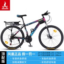 입문용 MTB 오프로드 성인 경량 크로스컨트리 레이싱, 30단, 24인치, 컬러풀 스틸 프레임 스포크 휠 가격 비교