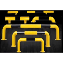 소화전가드 보호대 보도블럭 충돌방지 안전가드 U자형, 연마 80cmx30cm 2.0mm U자형