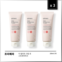 [본사정품] 2+1 프리메라 더 릴리프 크림 포 스트레치마크 200ml 3개 세트, 200ml × 3개