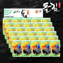 [프레시데이] 맛있는 프리미엄 홍도 돌김 선물세트 3호 (대30봉), 돌김 30봉 x 15g
