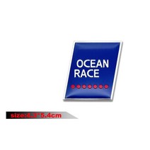 자동차 장식 스티커 사이드 바디 펜더 배지 데칼 볼보 XC60 액세서리, 09 NO.9