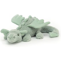 Jellycat 젤리캣 드래곤 용 수면 애착 인형 그린 25cm, 상품선택