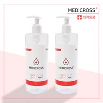 메디크로스 손소독제 500ml 손소독겔 의약외품 로즈마리 함유 2개