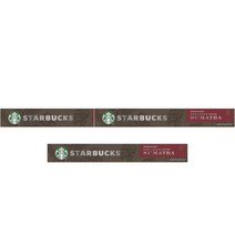 스타벅스 네스프레소 싱글 오리진 수마트라 커피 파즈 10캡슐 Starbucks Nespresso Single Origin Sumatra Coffee, 3팩