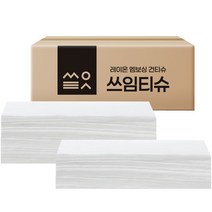쓰임티슈 레이온 엠보싱 건티슈, 1500매