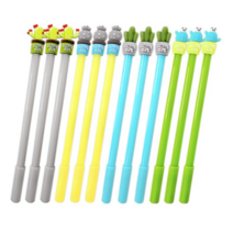 투영 선인장 젤펜 4종 세트 0.5mm, 혼합 색상, 30세트