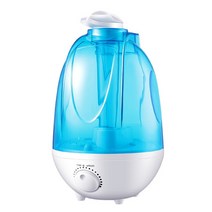 듀얼 노즐 가정용 가습기 4000ML 110V-220V 에센셜 오일 아로마 테라피 디퓨저 침실 사무실 아기 미스트 메이커, Blue Au