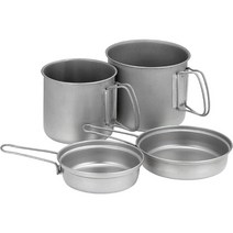 스노우 피크 snow peak 티탄 트렉 콤보 SCS-010T 티탄식기 냄비 코펠셋트