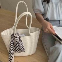 라탄백 왕골 가방 비치 여름 여성 라탄 가방 보부상 피크닉 바구니