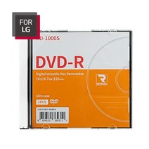 LG)DVD-R 1P, 상세페이지 참조
