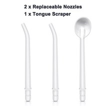 구강세정기 치아세정기 물칫솔 구강 irrigator 작은 휴대용 230ml 물 flosser usb 충전 irrigator 물 치실 팁 치아 클리너 접을 수있는, 흰색 치실