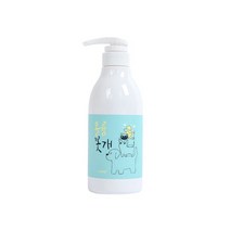 에코띠끄 천연 저자극 반려동물 순한 애견샴푸 볼륨꽃개, 500ml, 1개