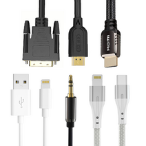 손도리 풀템 HDMI 2.0 4K 케이블 1M, (PC)모니터 케이블, 10M, 05.HDMI DVI-D4K양방향케이블