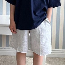 느엘 유아용 핀턱쮸리면반바지