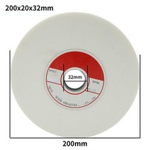 연마재 샌딩기 블라스트 작은 그라인딩 베드 모래 플랫 휠 세라믹 핸드 셰이크 머신, WA   200x20x32mm+120Mesh   1PC