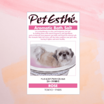 펫에스테 강아지 입욕제 로즈 스파 촉촉한 목욕 보습 피부 모질 개선 각질제거, 1. 장미