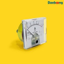 대붕 D-60 (1A) 300% over scale 각형 암페어 메타 교류전류계 철편형