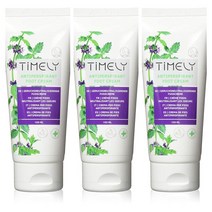 타임리 땀억제 풋 발 크림 Timely Antiperspirant Foot Cream Kpf 100Ml 3개