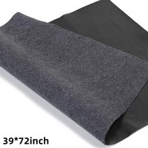 내화 바베큐 매트 벽난로 화로 야외 잔디 테라스 러그 보호 액세서리, L 39x72 inch