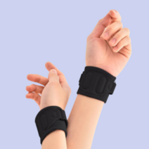 에이더 아대 손목보호대 블랙, 스카이블(F-size)