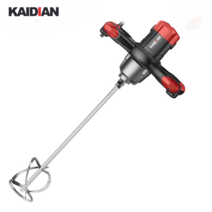 브러시리스 충전식 시멘트믹서기 (베터리2개 포함), 모터 60cm 아연도금 십자봉 확대