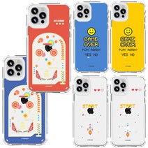 페블 갤럭시S10e G970 S10e 전용 고전 게임 그래픽 클리어 에어쿠션 젤하드 휴대폰 케이스
