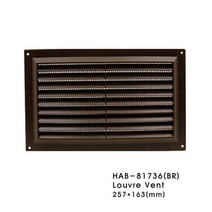 그릴 PVC 브라운 257X163 욕실 화장실 벽면 환풍구 환기캡 통풍 후드 덮개, 8806379190302_선택