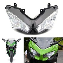 1PC Motorcycle Headlight Assembly For Honda PCX150 125 modification LED 2018 2020 New Accessories, 01 black