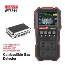 산소농도측정기 공기질측정기 탐지기 산소포화도 WINTACT-4 in 1 가스 감지기 모니터 공기 품질 측정기/센, 02 WT8811-WINTACT